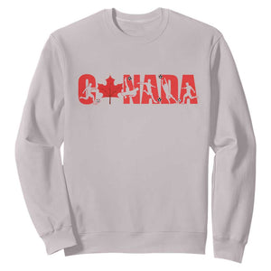 Canada National Soccer Lover Sweatshirt Proud Canadian Fan Gift TS12 Ice Gray Print Your Wear