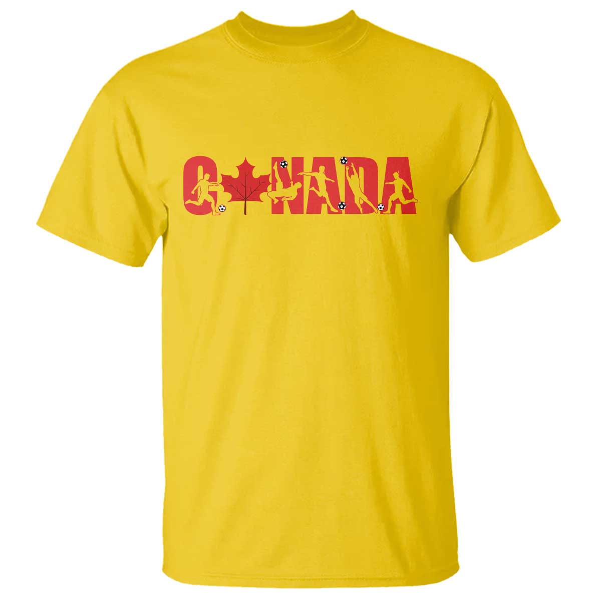 Canada National Soccer Lover T Shirt Proud Canadian Fan Gift TS12 Daisy Print Your Wear