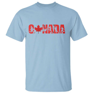 Canada National Soccer Lover T Shirt Proud Canadian Fan Gift TS12 Light Blue Print Your Wear