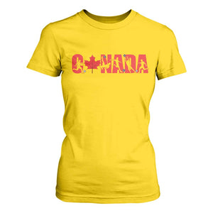 Canada National Soccer Lover T Shirt For Women Proud Canadian Fan Gift TS12 Daisy Print Your Wear