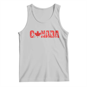 Canada National Soccer Lover Tank Top Proud Canadian Fan Gift TS12 Ash Print Your Wear