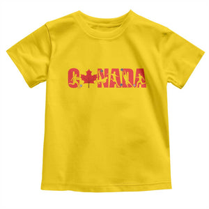Canada National Soccer Lover Toddler T Shirt Proud Canadian Fan Gift TS12 Daisy Print Your Wear
