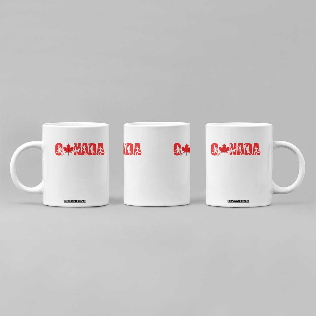 Canada National Soccer Lover Coffee Mug Proud Canadian Fan Gift TS12 Print Your Wear