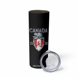 Canada National Soccer Fan Skinny Tumbler Proud Canadian Gift TS12 Print Your Wear