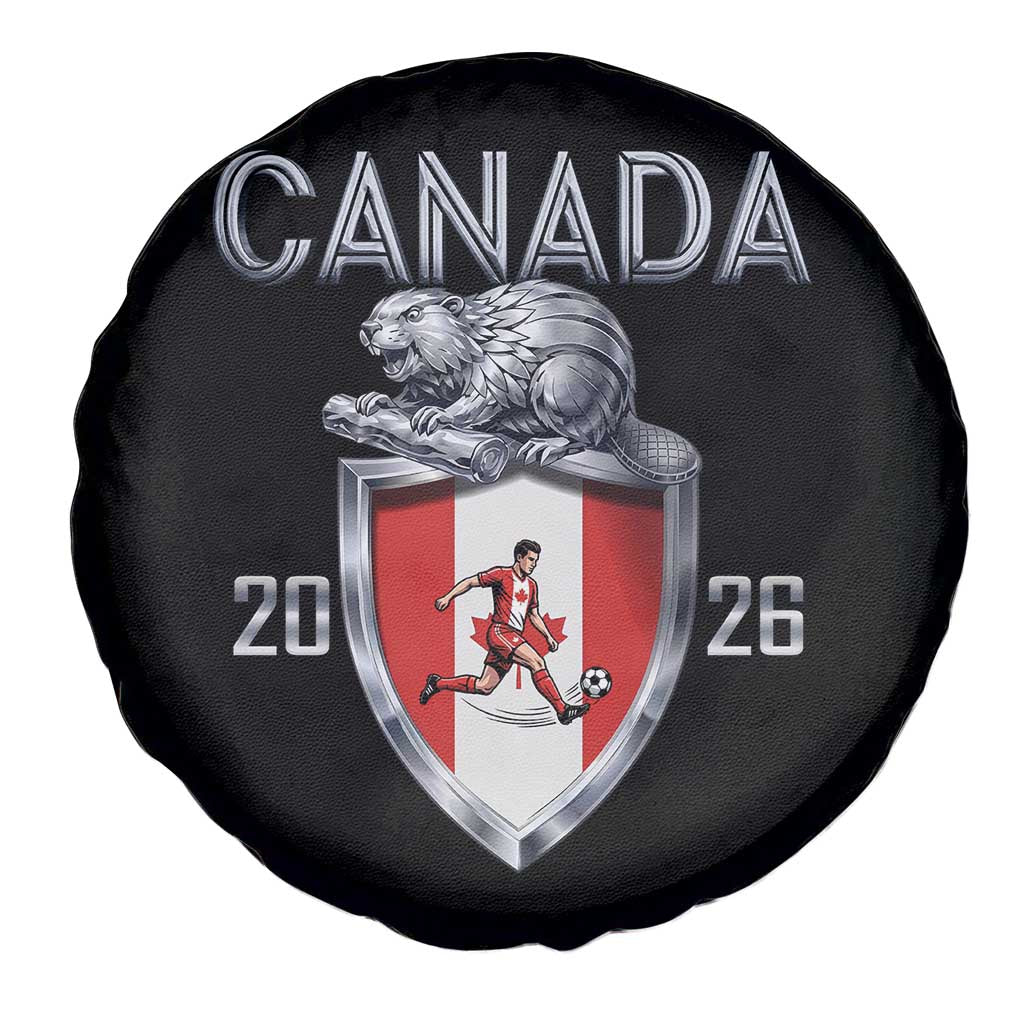 Canada National Soccer Fan Spare Tire Cover Proud Canadian Gift TS12 Print Your Wear