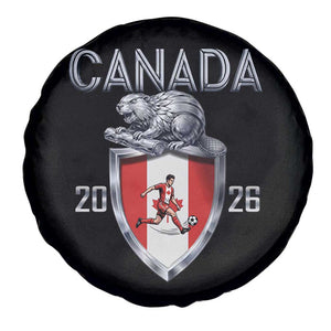 Canada National Soccer Fan Spare Tire Cover Proud Canadian Gift TS12 Print Your Wear