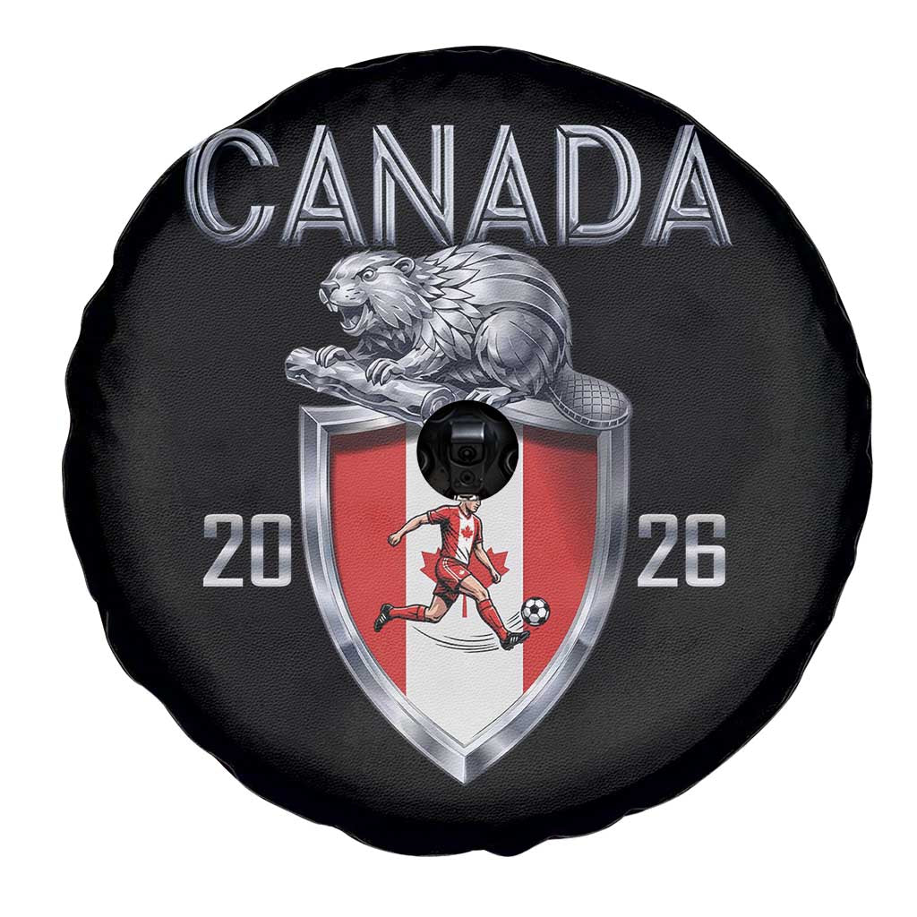 Canada National Soccer Fan Spare Tire Cover Proud Canadian Gift TS12 Print Your Wear