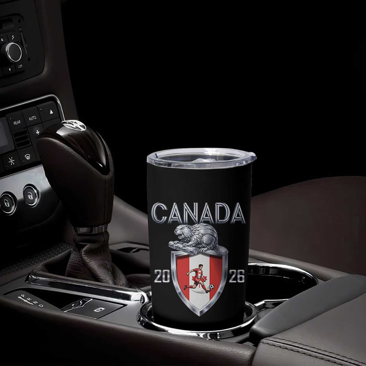 Canada National Soccer Fan Tumbler Cup Proud Canadian Gift TS12 Print Your Wear