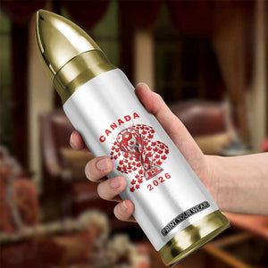 Proud Canada National Soccer Fan 2026 Patriotic Gift Bullet Tumbler TS12 Print Your Wear