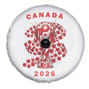 Proud Canada National Soccer Fan 2026 Patriotic Gift Spare Tire Cover TS12 Print Your Wear