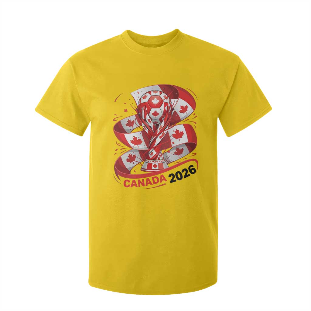 Canada Soccer Fan T Shirt For Kid International Football Lover Gift TS12 Daisy Print Your Wear