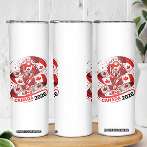 Canada Soccer Fan Skinny Tumbler International Football Lover Gift TS12 Print Your Wear