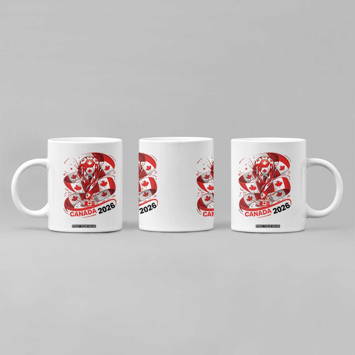 Canada Soccer Fan Coffee Mug International Football Lover Gift TS12 Print Your Wear