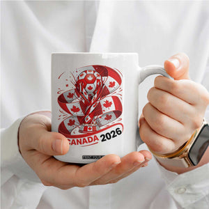 Canada Soccer Fan Coffee Mug International Football Lover Gift TS12 Print Your Wear