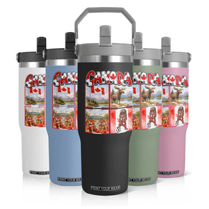 Proud Canada National Soccer Fan 2026 Gift Flip Straw Tumbler TS12 Print Your Wear