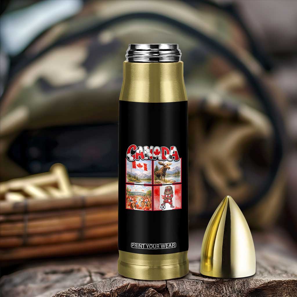 Proud Canada National Soccer Fan 2026 Gift Bullet Tumbler TS12 Print Your Wear