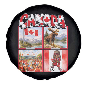 Proud Canada National Soccer Fan 2026 Gift Spare Tire Cover TS12 Print Your Wear