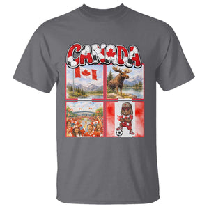 Proud Canada National Soccer Fan 2026 Gift T Shirt TS12 Charcoal Print Your Wear