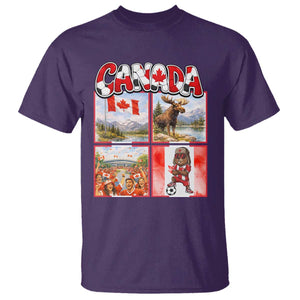 Proud Canada National Soccer Fan 2026 Gift T Shirt TS12 Purple Print Your Wear