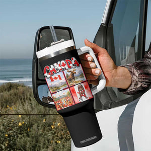 Proud Canada National Soccer Fan 2026 Gift Tumbler With Handle TS12 Print Your Wear