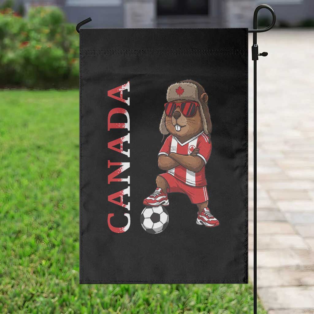 Proud Canada Soccer Beaver Garden Flag Funny Football Fan Gift TS12 Print Your Wear