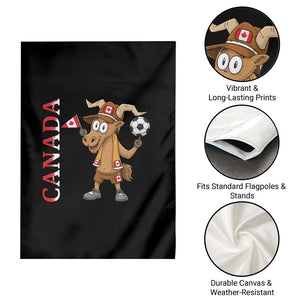Proud Canada Soccer Moose Garden Flag Canadian Football Fan TS12 Print Your Wear