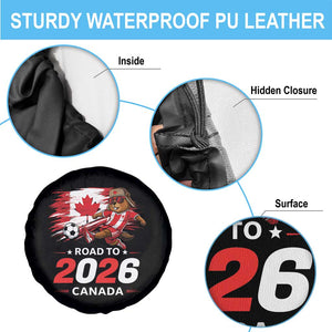 Proud Canada Soccer Beaver Spare Tire Cover Road To 2026 TS12 Print Your Wear