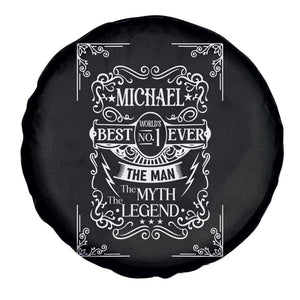 Michael The Man The Myth The Legend Spare Tire Cover Vintage Gift For Michael Name TS12 Print Your Wear