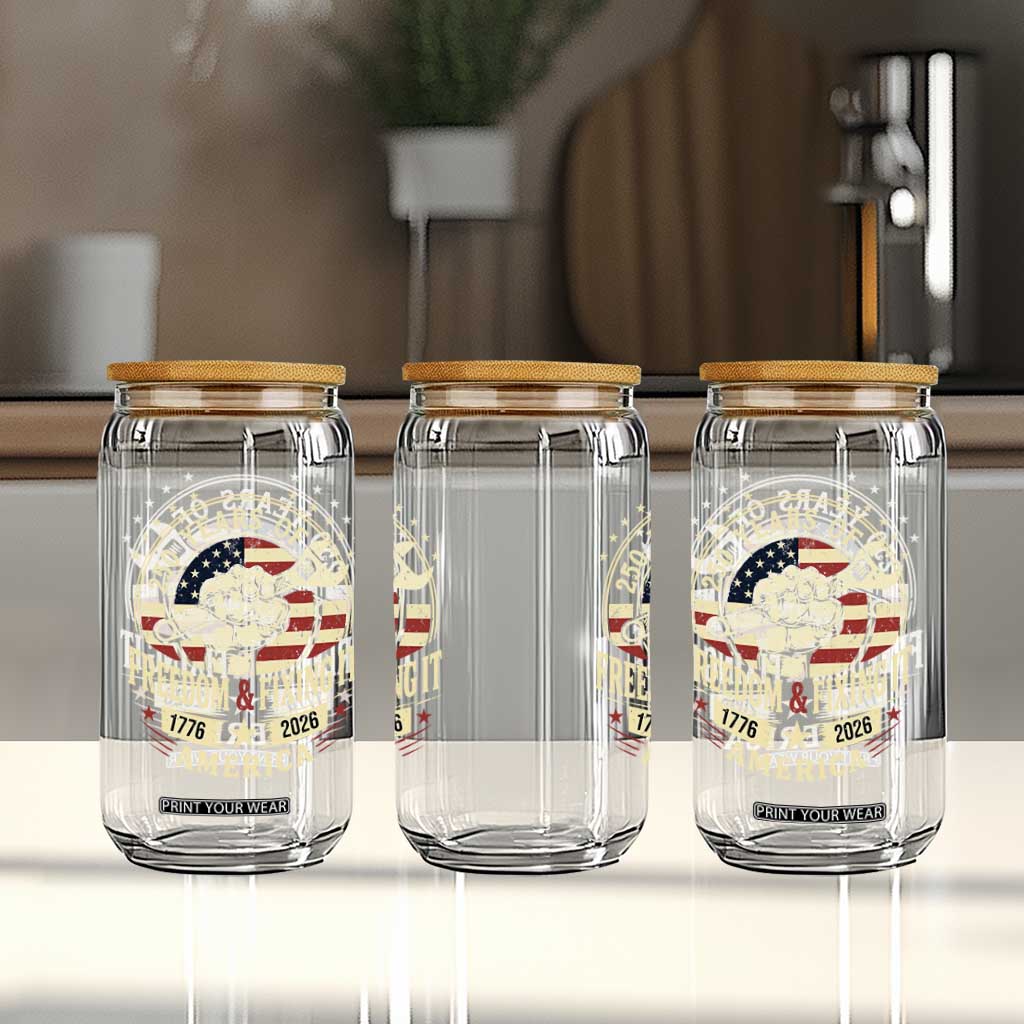 USA 250th Anniversary Patriotic Mechanic Glass Can Freedom And Fixing It TS12 Print Your Wear