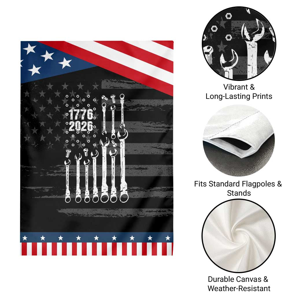 Mechanic Gift Patriotic Garden Flag American Flag Automotive Lover TS12 Print Your Wear