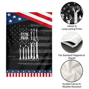 Mechanic Gift Patriotic Garden Flag American Flag Automotive Lover TS12 Print Your Wear