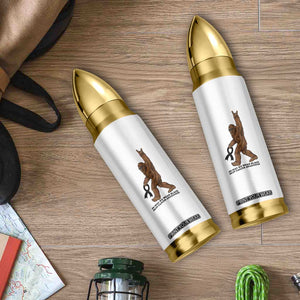 Funny Bigfoot Skin Cancer Support Bullet Tumbler In May We Wear Black TS12 Print Your Wear