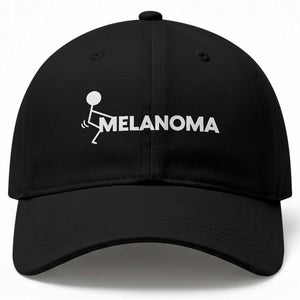 Fuck Melanoma Awareness Baseball Cap Funny Stick Figure Warrior TS12 Print Your Wear