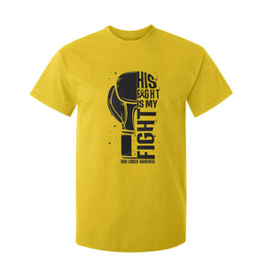 Skin Cancer Warrior Boxing Gift T Shirt For Kid His Fight My Fight TS12 Daisy Print Your Wear