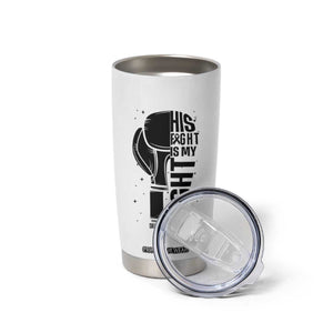 Skin Cancer Warrior Boxing Gift Tumbler Cup His Fight My Fight TS12 Print Your Wear