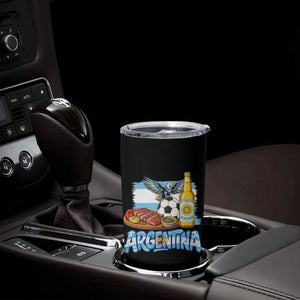 Argentine Pride Soccer And Beer Tumbler Cup Football Fan Graphic