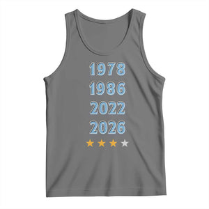 Argentina Flag Pride Soccer Tank Top 1978 1986 2022 Future Fourth Star