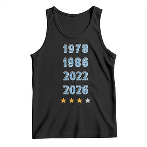Argentina Flag Pride Soccer Tank Top 1978 1986 2022 Future Fourth Star