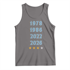 Argentina Flag Pride Soccer Tank Top 1978 1986 2022 Future Fourth Star
