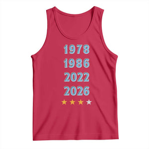 Argentina Flag Pride Soccer Tank Top 1978 1986 2022 Future Fourth Star