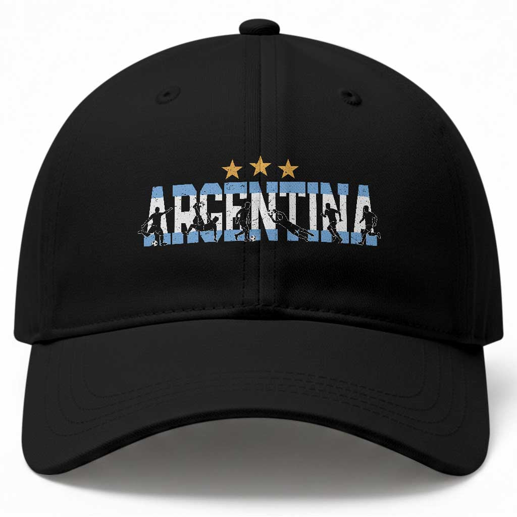 Proud Argentina Futbol Supporter National Pride Gift Baseball Cap