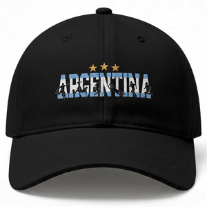 Proud Argentina Futbol Supporter National Pride Gift Baseball Cap