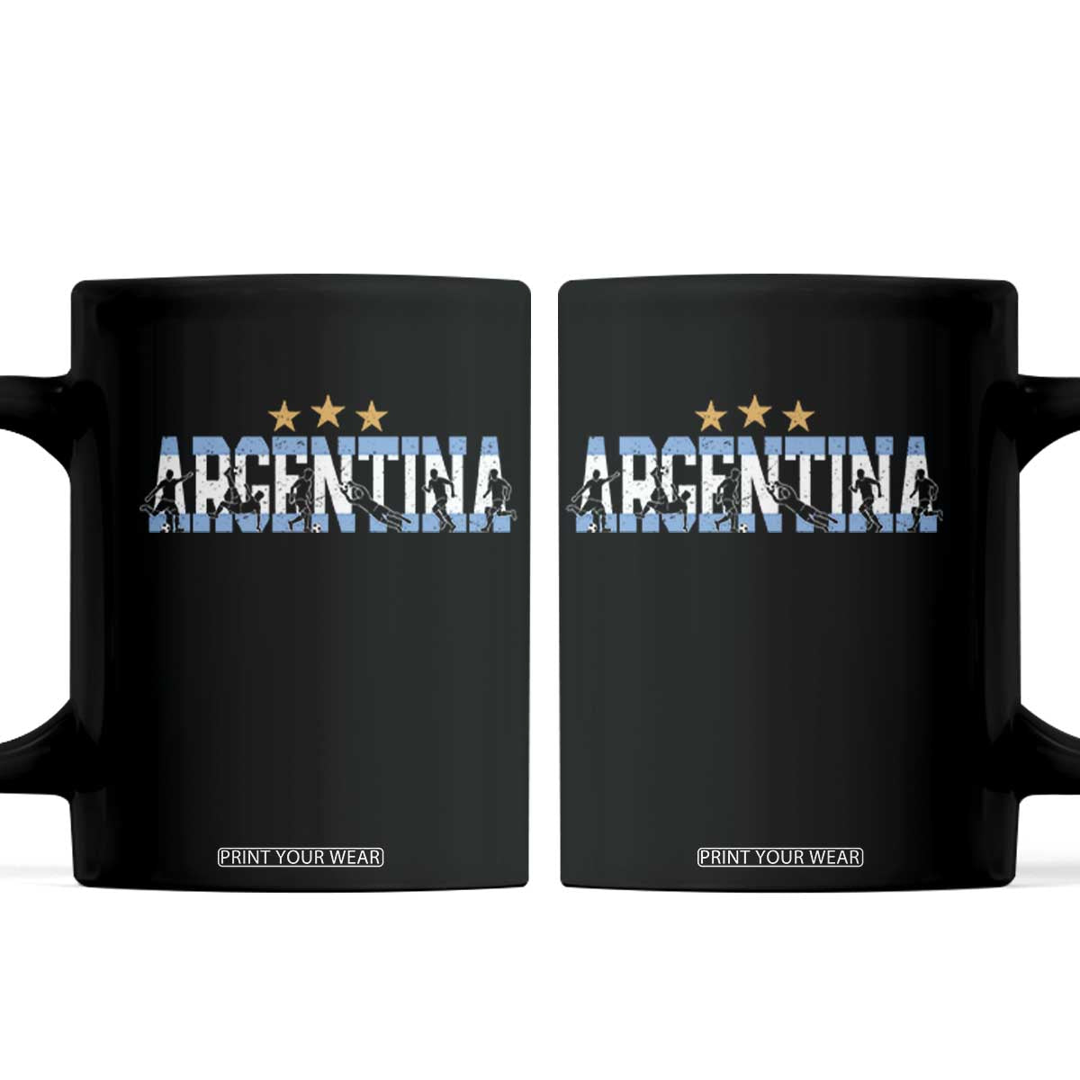 Proud Argentina Futbol Supporter National Pride Gift Coffee Mug