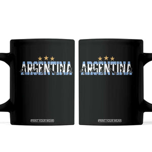 Proud Argentina Futbol Supporter National Pride Gift Coffee Mug