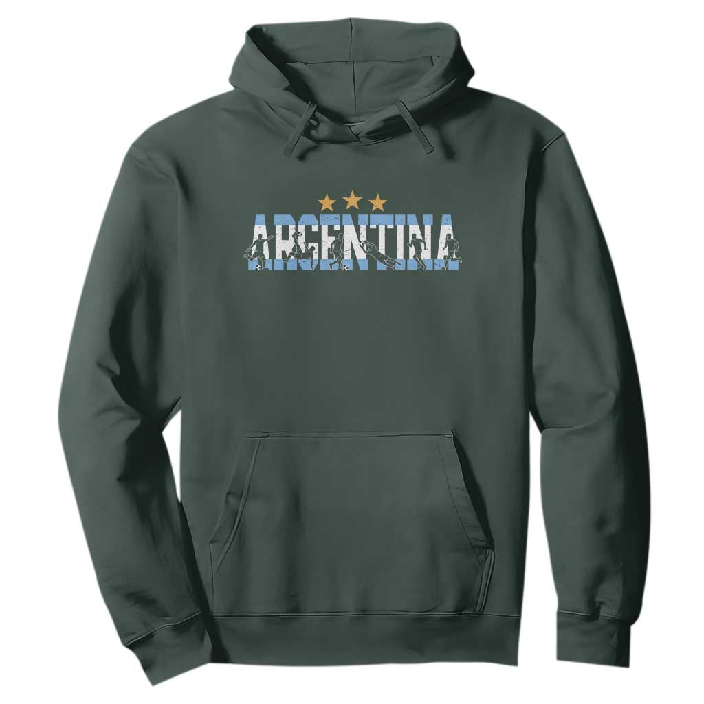Proud Argentina Futbol Supporter National Pride Gift Hoodie