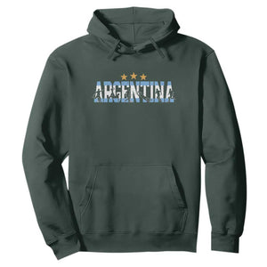 Proud Argentina Futbol Supporter National Pride Gift Hoodie