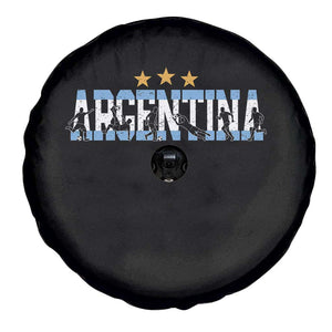Proud Argentina Futbol Supporter National Pride Gift Spare Tire Cover