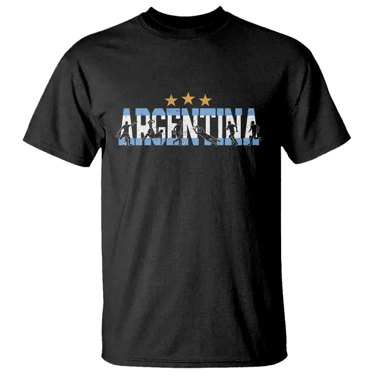 Proud Argentina Futbol Supporter National Pride Gift T Shirt