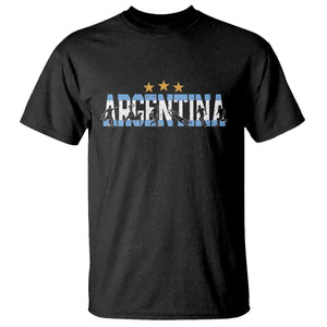 Proud Argentina Futbol Supporter National Pride Gift T Shirt