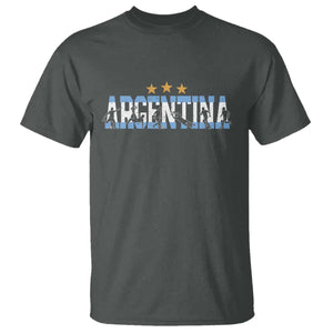 Proud Argentina Futbol Supporter National Pride Gift T Shirt